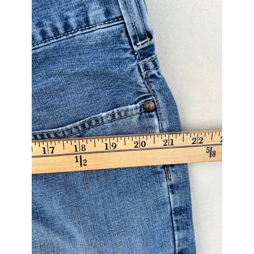 Old Navy Mens Denim Shorts Size 38 Medium Wash Blue 100% Cotton Casual Relaxed - Picture 11 of 16